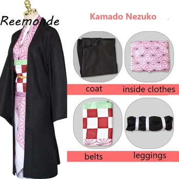 Demon Slayer Kamado Nezuko Kamado Tanjirou Kochou Shinobu Tomioka Giyuu Set Complet Pentru Adulți Costume Cosplay De Crăciun Cadouri De Anul Nou
