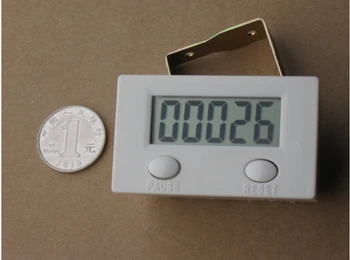 Digital 5 Cifre LCD Pumn Contra cu Resetpause Butonul cu micro comutator