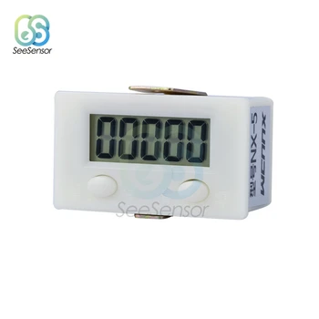 Digital Electronic Counter Contor Electronic Magnetic Senzor Inductiv Comuta Comutatorul de Proximitate 5 Cifre LCD Pumn Contra