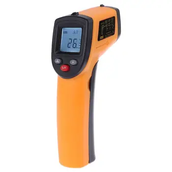 Digital GM320 Termometru Infrarosu Industriale Non-Contact Temperatura Metru Pirometru IR Punct de Arma -50~380 grade