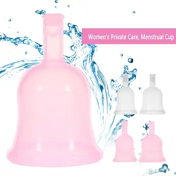 Doamna Supapa de Refulare Cupă Menstruală Reutilizabilă Alimente grad Silicon de Igienă Feminină Perioada de Cupa Perioadă Femei Cupa Lună Cupa Menstruala