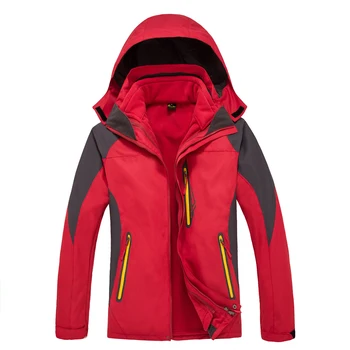Dropshipping Brand Impermeabil în aer liber sport barbati Windproof Alpinism Drumeții haine de schi sacou, Paltoane jacheta de iarna 3 in 1