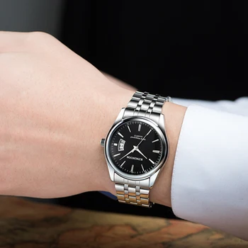 Dropshipping Reloj Hombre 2021 Moda Cuarț Ceas pentru Bărbați Impermeabil Luxury Mens Ceasuri din Oțel Inoxidabil de Afaceri de sex Masculin Ceas