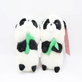 Drăguț comoară națională copil panda păpușă jucărie de pluș hamster pisica veveriță papusa alb și negru mini mini papusa de fata cadou