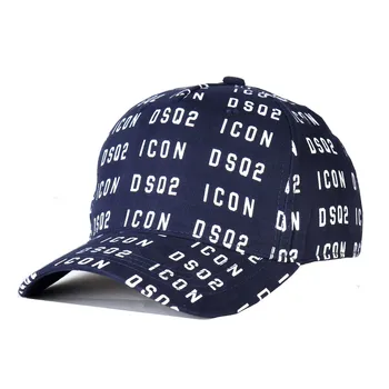 DSQ de Vară stil nou dsq icon brand pentru bărbați bumbac baseball cap reglabil șapcă de baseball capac scrisoare de brand bărbați capac negru albastru