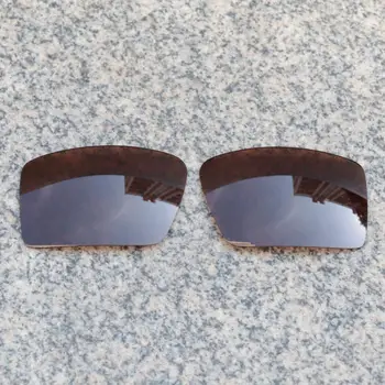 E. O. S Polarizate Îmbunătățită Lentile de Înlocuire pentru Oakley Eyepatch 2 ochelari de Soare - Pământ Maro Polarizat