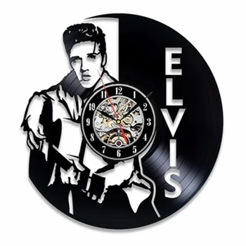 Elvis disc de vinil ceas de perete decor creativ camera de zi LED ceas ceas ceas doresc eBay transfrontaliere
