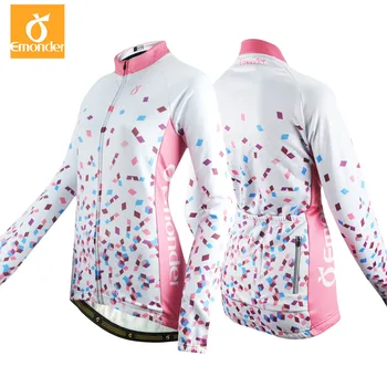 EMONDER Rece-dovada și să Păstreze Cald Femei Ciclism jacheta Mountain Bike Jersey Biciclete Îmbrăcăminte Fleece Ciclism haine de Iarnă