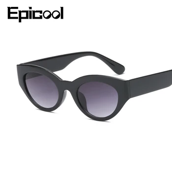 Epicool Clasic Mici Rama de ochelari de Soare pentru Femei ochelari de Soare Ochi de Pisica Doamnelor Moda Retro Vintage ochelari de Soare oculos UV400