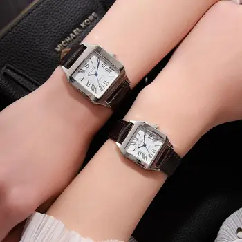 Femei de moda din Piele Trupa Ceas Casual Doamnelor Cuarț Ceas de mână Elegant Ceas de Cuplu Femei din Piele Ceasuri Reloj Mujer Ceas