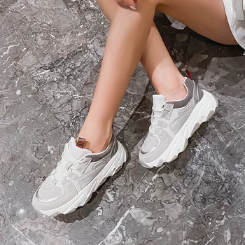 Femei De Moda, Pantofi Albi Cu Platforma Inalta Adidași Noi 2020 Funcționare Doamnelor Pantofi De Tenis Sporturi În Aer Liber De Cauzalitate Pantofi De Sex Feminin, 033271