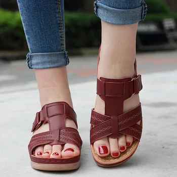 Femei Premium Ortopedice, pantofi Sandale Vintage Anti-alunecare Respirabil pentru Vara