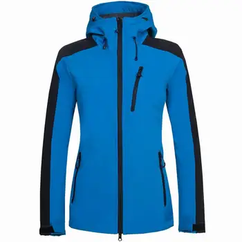 Femeile Soft shell jacheta outdoor windproof Drumeții jacheta fleece respirabil Captusit Softshell coat de Munte, alpinism, trekking purta