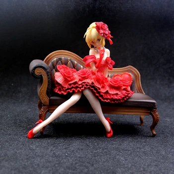 Figura Anime Fate Stay Night Nero Claudius Acțiune Sabie Figura Sexy Model de Păpuși Decor Colecție de Figurine pentru Cadou de naștere.