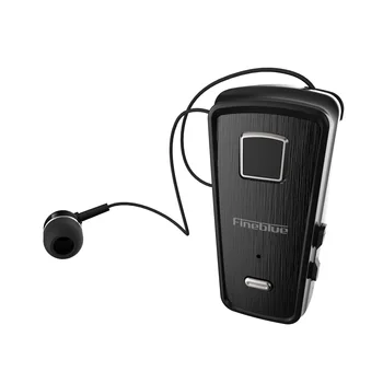 Fineblue F980 Wireless Bluetooth gât clip telescopic de afaceri Cască de Alertă Vibrații Purta Stereo Sport Auriculares pentru iphone