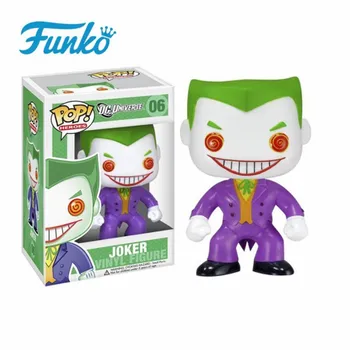 FUNKO POP 1buc Prima Ediție Oficială DC Heroes: Joker Papusa Figurine Model de Cadou Pentru Prieten de Ziua Nuntii Cu Cutie