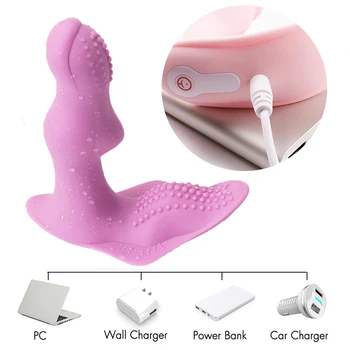 G Spot Portabil Pantalon Vibrator pentru Femei cuplu Masturbari Vagine Clitoris Stimula dildo vibrator Adult jucarii sexuale pentru femei