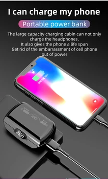 G6 TWS Căști fără Fir Bluetooth Tactil 5.1 Dopuri În Urechi Muzica Stereo TWS Căști Impermeabil Sport Căști Auriculare
