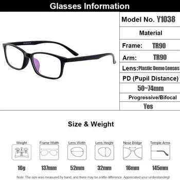 Gmei Optice Bărbați Ochelari Cadru Ultrausor TR90 Oculos De Grau Feminino Armacao Miopie Optic Rame Ochelari de Accesorii Y1038