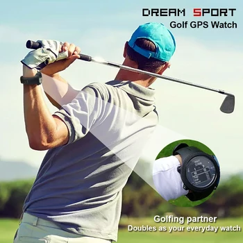 Golf Ceasuri Cu Gps Range Finder Inteligent Tracker partener de Golf Pentru Golf Sport Preîncărcate 40000+în întreaga Lume Cursuri de Golf DREAMSPORT