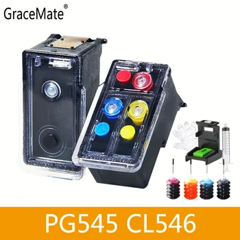 GraceMate Reîncărcabile PG545 CL546 Înlocuire a Cartușului de Cerneală pentru Canon PG545 CL546 pentru Pixma MG3050 2550 2450 2550S 2950 MX495