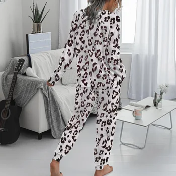 Herbst Iarna Body Frauen Pyjama Set Tie-dye Hause Tragen Lounge-Set Homewear Frauen Langarm Lounge Tragen nachtwäsche2021