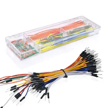 HiMISS de Componente Electronice de Bază Starter Kit cu 830 Tie-puncte Breadboard Cablu Rezistor Condensator CONDUS Potențiometru