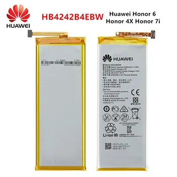 Hua Wei Orginal HB4242B4EBW Baterie de 3000mAh Pentru Huawei Honor 6 / Honor 4X / Honor 7i / a Împușcat X H60-L01/L02 /L11/L04 +Instrumente