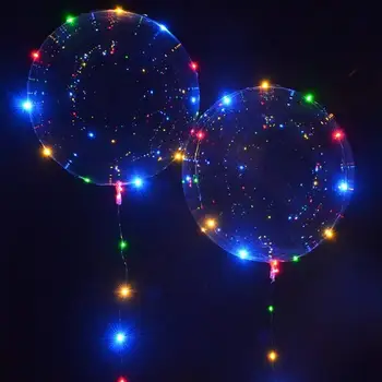HUSUYUHU SISI Lumină LED, Baloane Pentru Petreceri& Decoratiuni de Vacanță de 3 Metri Culoare Multi de 30 de Led-uri Șir de Vacanță Lumina Lumina