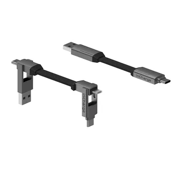Incharge 6 cablu adaptor USB de Tip C-c port micro USB convertor de transfer de date încărcător de putere pentru USB la lightning iphone Splitter