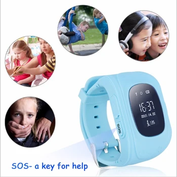 Inteligent Ceas Telefon Ceas de mana Copii Copil G36 Q50 Localizator GPS Tracker Anti-a Pierdut Smartwatch Copil de Paza pentru iOS Android