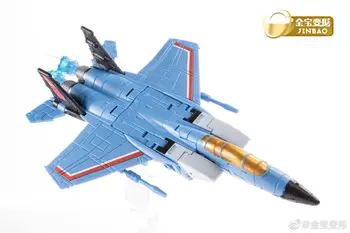 Jinbao Transformare DF-06 F01 Starscream Păianjenul Roșu Skywarp Thundercracker Set de Avion F15 Model G1 Mini Buzunar Războinic Figura