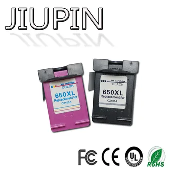 JIUPIN Compatibil 650XL Înlocuire a Cartușului de Cerneală pentru HP 650 XL pentru HP650 Deskjet 1015 1515 2515 2545 2645 3515 3545 4515 4645