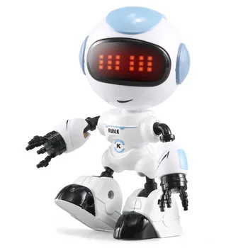 JJRC R8 Atinge de Detectare a CONDUS Ochii RC Robot Inteligent de Interacțiune Vocală DIY Corpul Gest Model de Jucărie Automată cu Funcția de Economisire a energiei