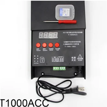 K-1000C T-1000 Card SD APA102 SK6812 WS2812B WS2811 SK9822 CONDUS 2048 Pixeli T-4000C T-8000A RGB Program complet Controler de culoare