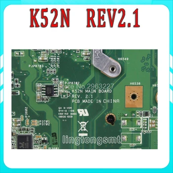 K52N Placa de baza HD4250 REV2.1 Pentru Asus A52N K52N X52N Laptop placa de baza K52N Placa de baza K52N Placa de baza de test OK