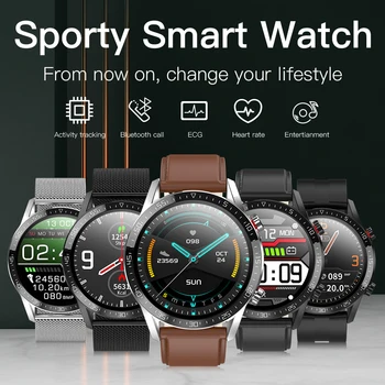Kaimorui 2020 Ceas Inteligent Bărbați susțin Face Apel ECG PPG Măsurare Sport Smartwatch rezistent la apa IP68 Android IOS