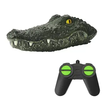 KALIONE Barca RC Simulare Crocodil Cap 2.4 G Control de la Distanță Glumă Aligator Momeală Electric Jucării de Apă de Vară Spoof Jucarii cadou