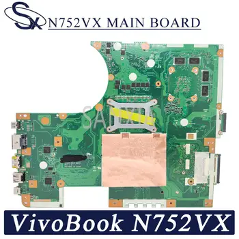 KEFU N752VX Laptop placa de baza pentru ASUS VivoBook Pro N752VX N752VW N752V original, placa de baza I7-6700HQ GTX950M 4GB