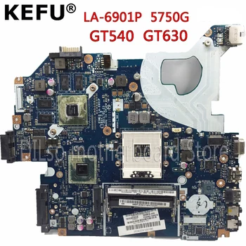 KEFU P5WE0 LA-6901P Placa de baza Pentru acer 5750 5750G 5755 5755G Laptop Placa de baza HM65 GT630M/GT540M original de Testare Placa de baza