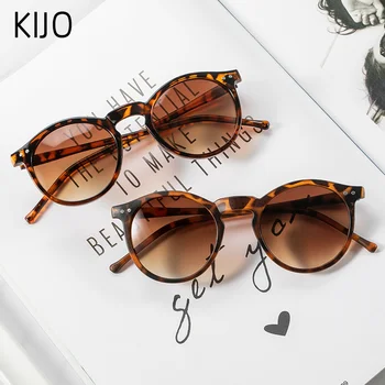 KIJO rotund unisex ochelari de soare brand de ochelari de designer ocean obiectiv comercial de sex feminin de ochelari de soare