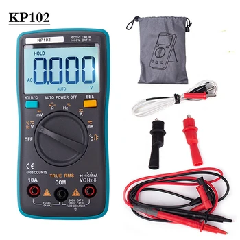 KP102 Multimetru Digital Profesional Digital Diodă de măsurare 10nF ~ 10mF Condensator de Capacitate de Metri Mini Tester