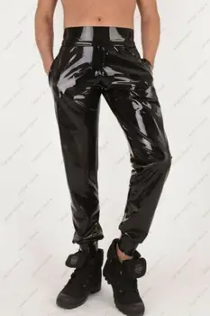 Latex Pantaloni de Cauciuc Gummi Mascul Talie Mare Pantaloni Blugi Cool Personalizate 0,4 mm