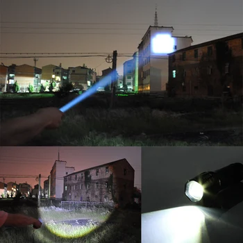 LED Reîncărcabilă Lanterna XMLT6 linterna lanterna 4000 lumeni în aer liber Camping Puternic cu Led-uri Lanterna, set cu 18650 incarcator