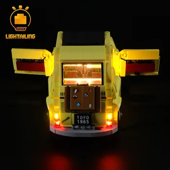 LIGHTAILING Lumină LED-uri Kit Pentru 10271 Creator Expert Serie Fiat 500 Mașină de Jucării Blocuri de Iluminat Set