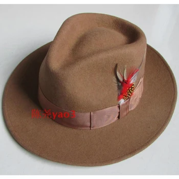 LIHUA Brand bumbac Rezistente la Sfărâmare Rochie Fedoras Pălărie,Bărbați Ca Moale cu Pălărie De Crăciun Femei modelului Jazz pălărie
