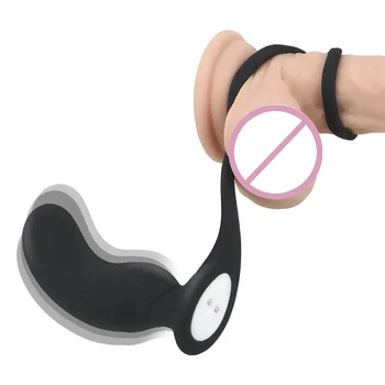 Masculin, Prostata Pentru Masaj Vibrator Anal Plug De Control De La Distanță G Spot Stimulator Butt Plug Penisului, Intarzierea Ejacularii Ring Pentru Bărbați Jucărie Sexuală