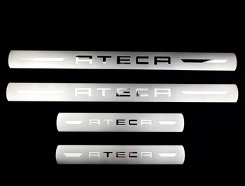 Masina Accesoriile Pentru SEAT ATECA FR X-Perience din Oțel Inoxidabil, Placă de Uzură Prag Portieră Tapiterie pentru ATECA 2017-2019