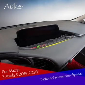 Masina Anti-Alunecare Mat Silicon Auto Interior tablou de Bord de Telefon Non-alunecare de Depozitare Mat Tampoane Pentru Mazda 3 Axela 3 2019 2020
