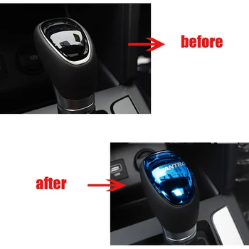 Masina Schimbătorului de Viteze Paiete Caz Acoperire Autocolant pentru Hyundai Elantra 2020 2019 2018 2017 2016 carstyling accesorii